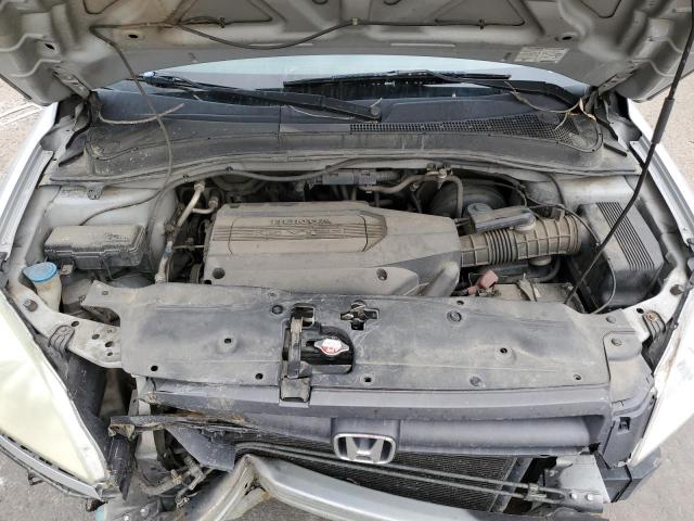 2HKYF18593H502195 - 2003 HONDA PILOT EXL SILVER photo 12