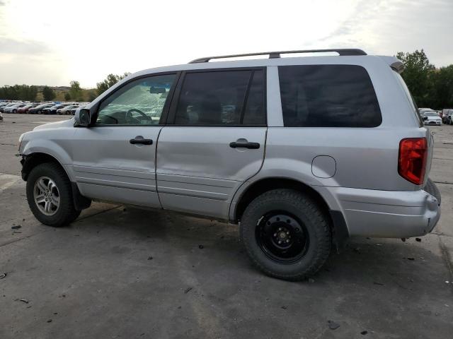 2HKYF18593H502195 - 2003 HONDA PILOT EXL SILVER photo 2