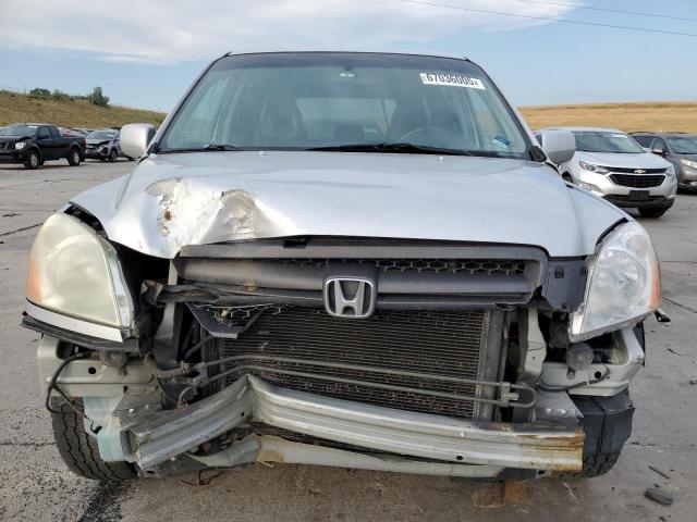 2HKYF18593H502195 - 2003 HONDA PILOT EXL SILVER photo 5