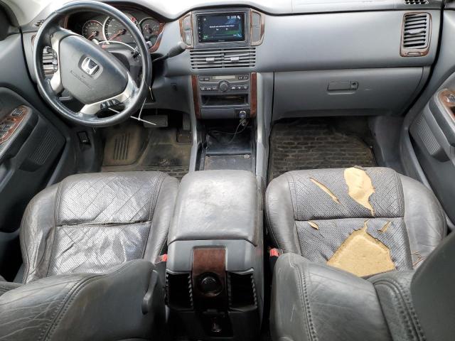 2HKYF18593H502195 - 2003 HONDA PILOT EXL SILVER photo 8