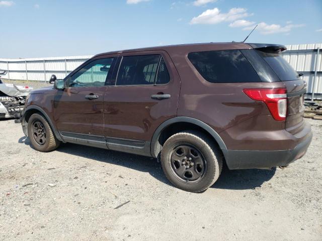 1FM5K8AR2FGA88220 - 2015 FORD EXPLORER POLICE INTERCEPTOR 棕色 照片 2
