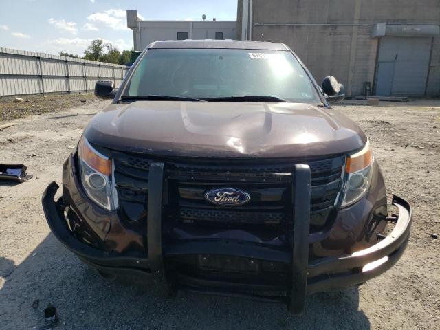 1FM5K8AR2FGA88220 - 2015 FORD EXPLORER POLICE INTERCEPTOR 棕色 照片 5