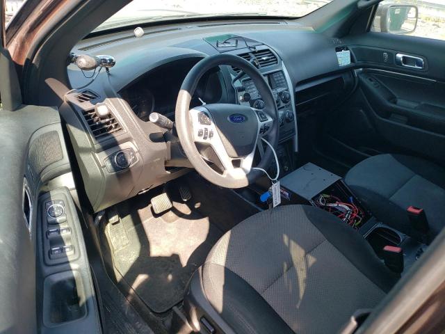 1FM5K8AR2FGA88220 - 2015 FORD EXPLORER POLICE INTERCEPTOR 棕色 照片 8