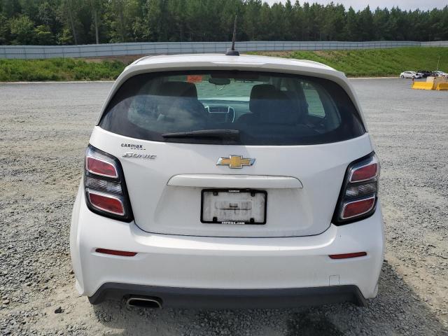 1G1JG6SG8H4161559 - 2017 CHEVROLET SONIC WHITE photo 6