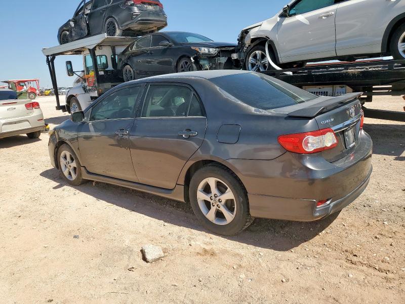 5YFBU4EEXDP124572 - 2013 TOYOTA COROLLA BASE Grafitowy zdjęcie 2