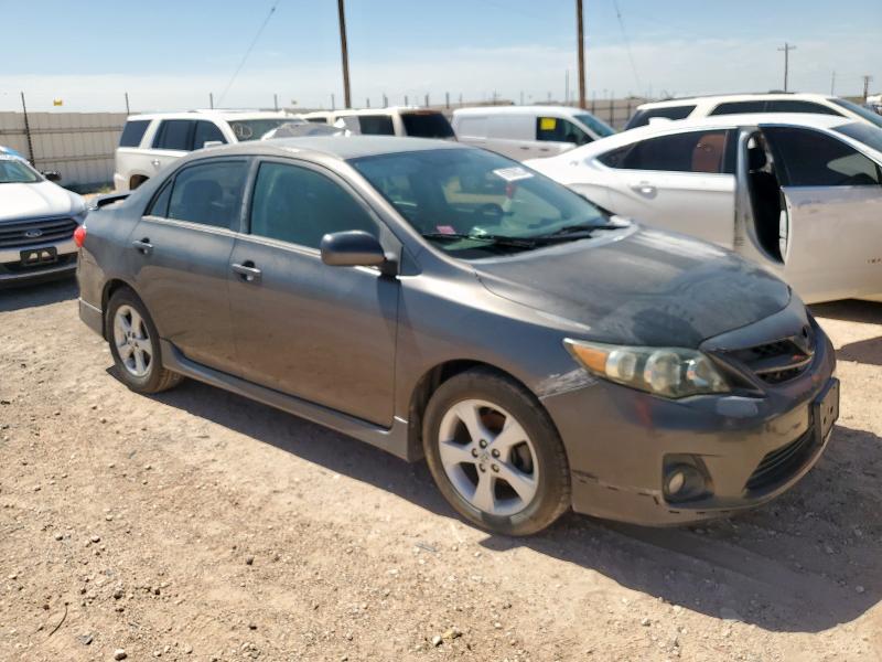 5YFBU4EEXDP124572 - 2013 TOYOTA COROLLA BASE Grafitowy zdjęcie 4