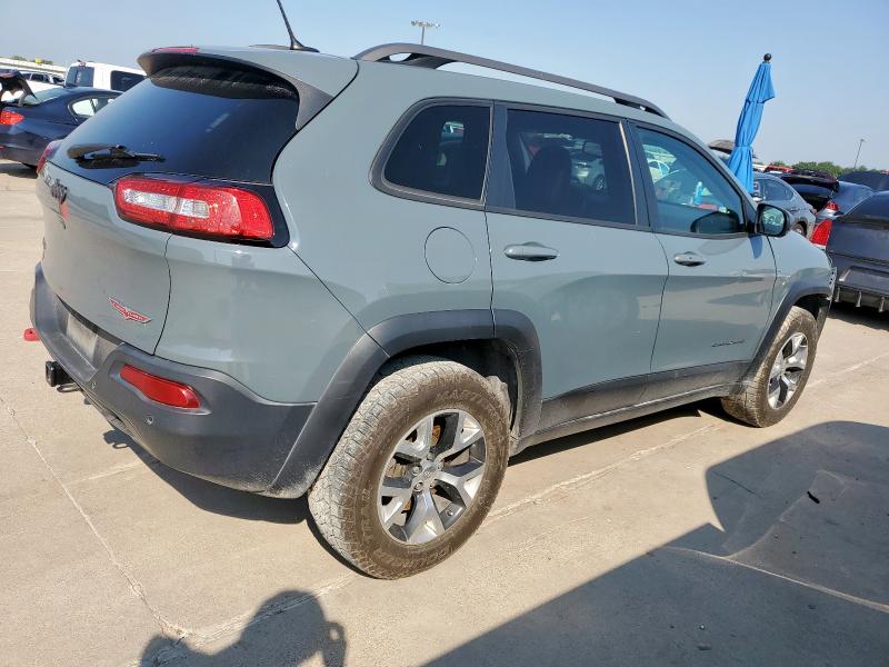 1C4PJMBS0FW752532 - 2015 JEEP CHEROKEE TRAILHAWK GRAY photo 3