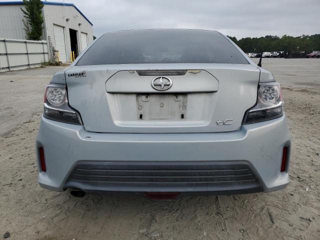 JTKJF5C76E3066592 - 2014 TOYOTA SCION TC SILVER photo 6