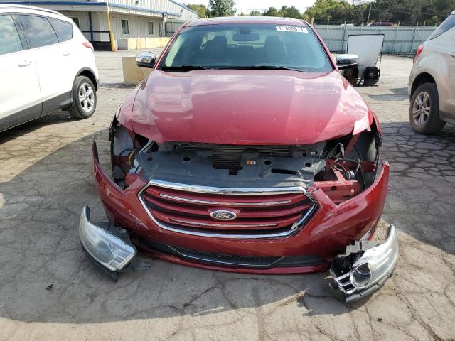 1FAHP2F80DG185404 - 2013 FORD TAURUS LIMITED RED photo 5