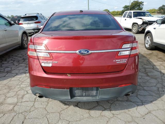 1FAHP2F80DG185404 - 2013 FORD TAURUS LIMITED RED photo 6