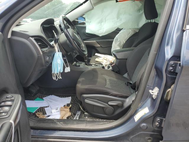 1C4PJMCB0KD372336 - 2019 JEEP CHEROKEE LATITUDE Niebieski zdjęcie 7