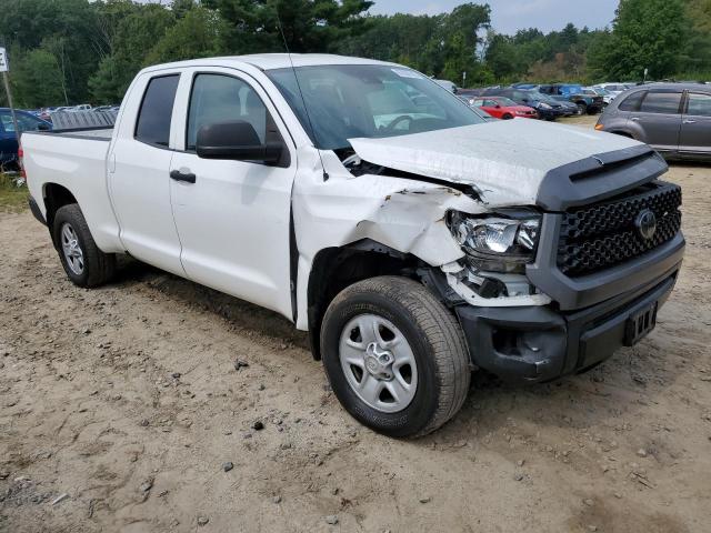 5TFUM5F16KX080868 - 2019 TOYOTA TUNDRA DOUBLE CAB SR/SR5 WHITE photo 4