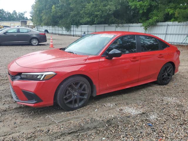 2HGFE2F58PH562360 - 2023 HONDA CIVIC SPORT RED photo 1