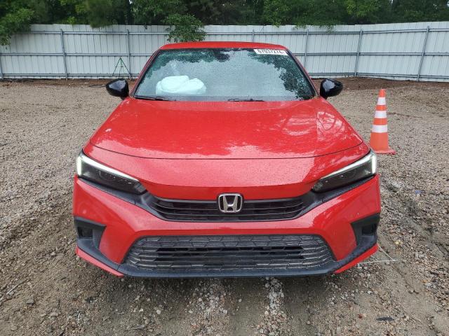 2HGFE2F58PH562360 - 2023 HONDA CIVIC SPORT RED photo 5