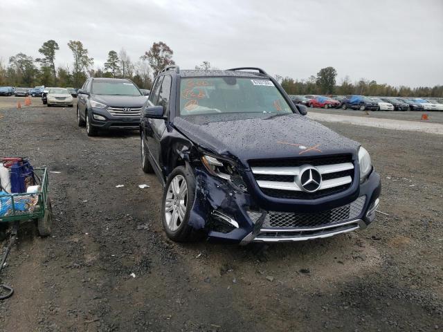 WDCGG8JB6DG150551 - 2013 MERCEDES-BENZ GLK 350 4MATIC BLUE photo 1