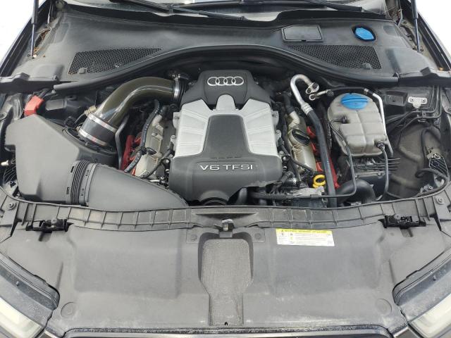 WAUHGAFC0EN106784 - 2014 AUDI A6 PRESTIGE შავი ფოტო 11