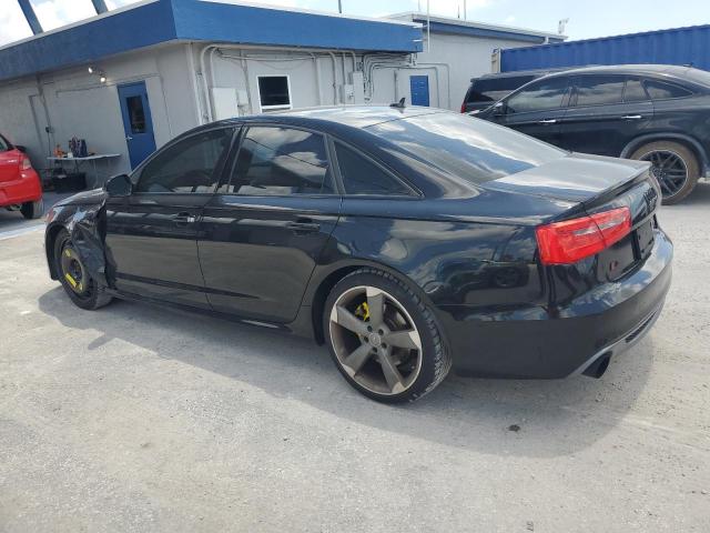 WAUHGAFC0EN106784 - 2014 AUDI A6 PRESTIGE შავი ფოტო 2