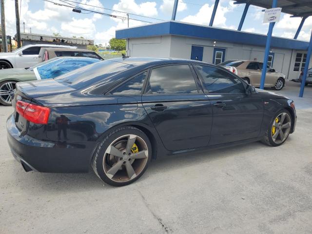 WAUHGAFC0EN106784 - 2014 AUDI A6 PRESTIGE შავი ფოტო 3