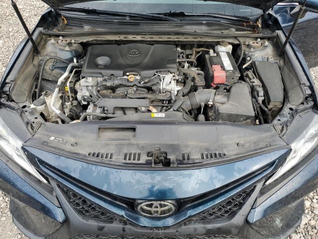4T1B11HK2KU245150 - 2019 TOYOTA CAMRY L BLUE photo 11