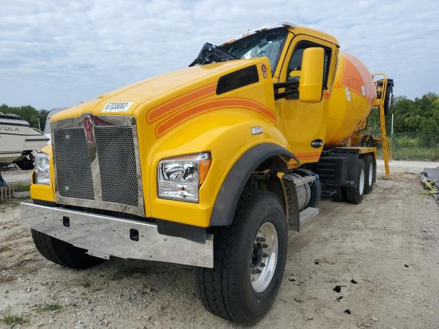 1NKZLK0X9PJ251318 - 2023 KENWORTH CONSTRUCTI T880 YELLOW photo 2