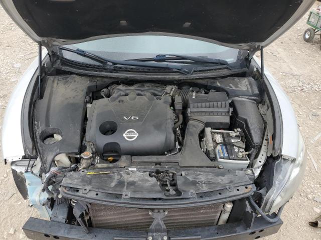 1N4AA5AP3EC484901 - 2014 NISSAN MAXIMA S SILVER photo 11