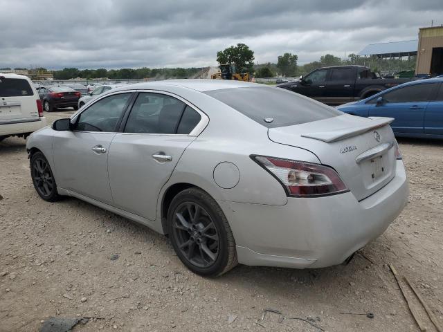 1N4AA5AP3EC484901 - 2014 NISSAN MAXIMA S SILVER photo 2