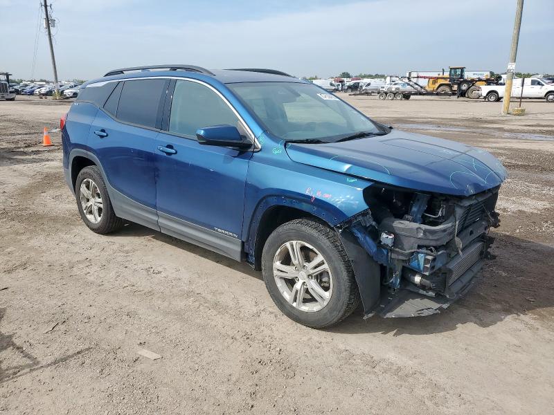3GKALTEV8KL339701 - 2019 GMC TERRAIN SLE Көк фото 4