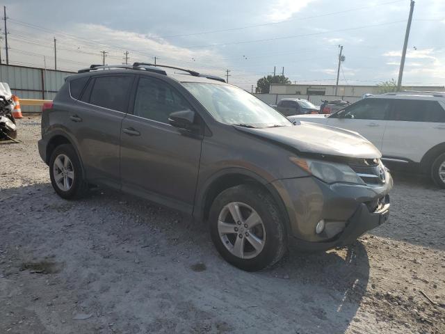 2T3WFREV6DW013337 - 2013 TOYOTA RAV4 XLE GRAY photo 4