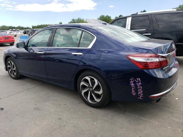 1HGCR3F84GA012322 - 2016 HONDA ACCORD EXL BLUE photo 2