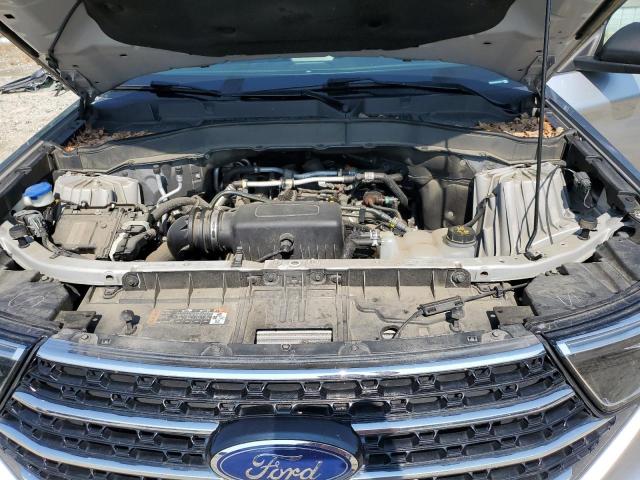 1FMSK7DH9MGB28368 - 2021 FORD EXPLORER XLT 银色 照片 12