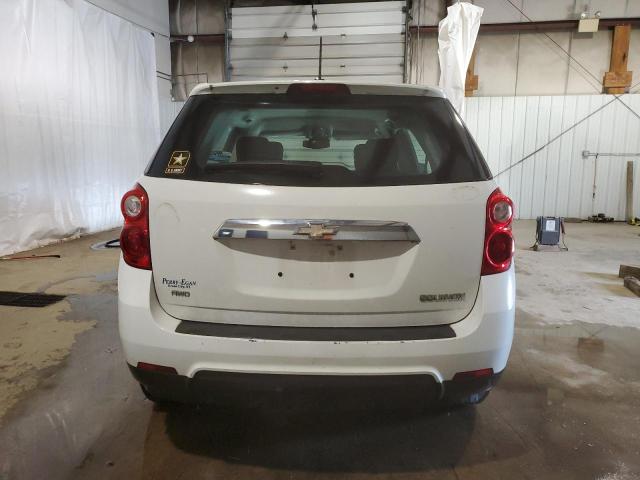 2GNFLEEK5F6273161 - 2015 CHEVROLET EQUINOX LS WHITE photo 6