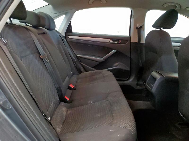 1VWAH7A32DC077940 - 2013 VOLKSWAGEN PASSAT S GRAY photo 10