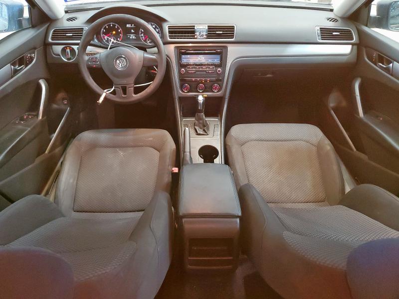 1VWAH7A32DC077940 - 2013 VOLKSWAGEN PASSAT S GRAY photo 8