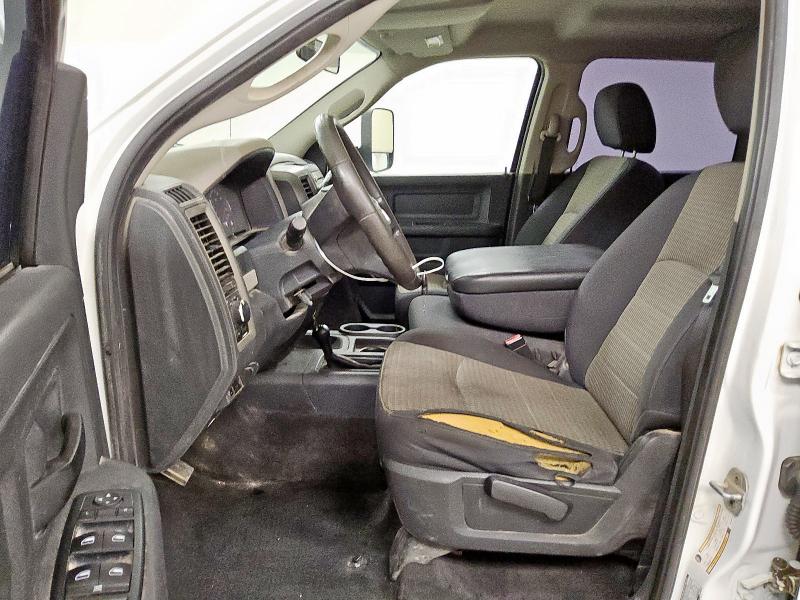 3D7UT2CL7AG189470 - 2010 DODGE RAM 2500 WHITE photo 7