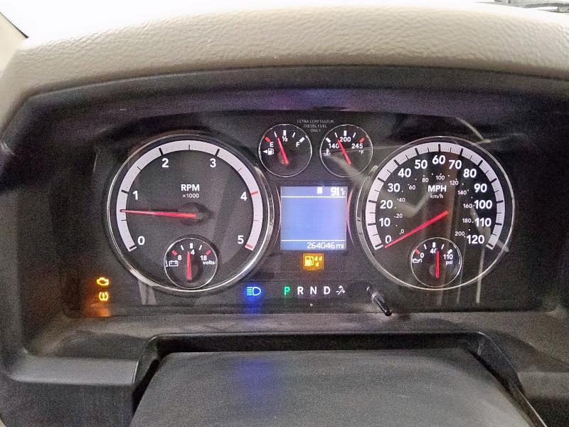 3D7UT2CL7AG189470 - 2010 DODGE RAM 2500 WHITE photo 9