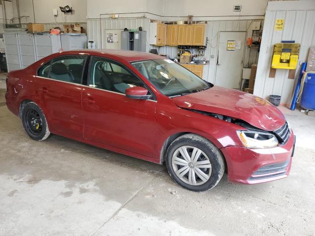 3VW2B7AJ1HM362072 - 2017 VOLKSWAGEN JETTA S RED photo 4
