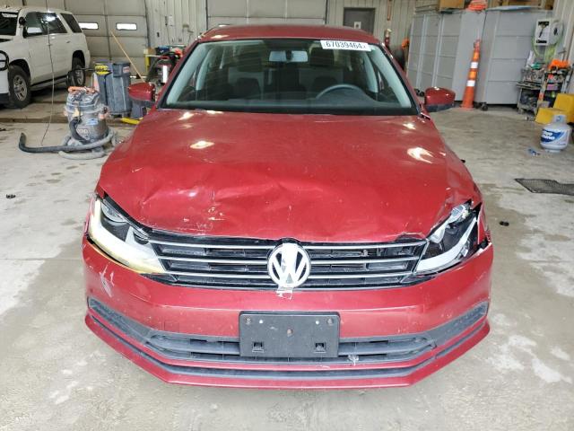 3VW2B7AJ1HM362072 - 2017 VOLKSWAGEN JETTA S RED photo 5