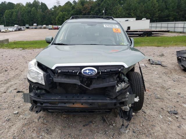 JF2SJAFC5GH489778 - 2016 SUBARU FORESTER 2.5I PREMIUM GREEN photo 5