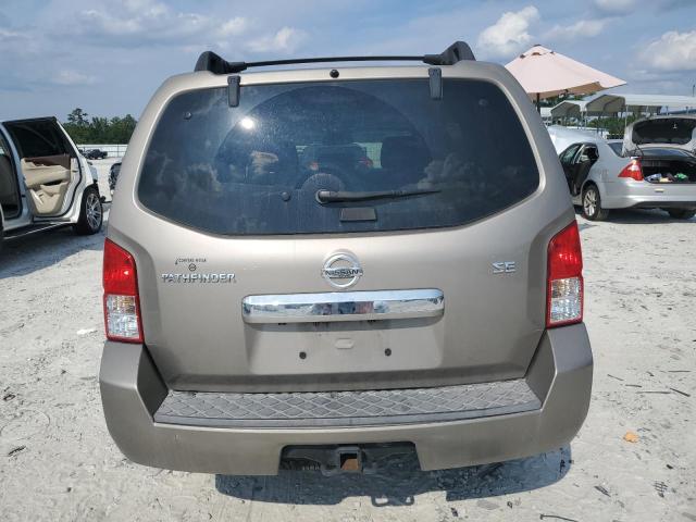 5N1AR18U88C609995 - 2008 NISSAN PATHFINDER S BEIGE photo 6