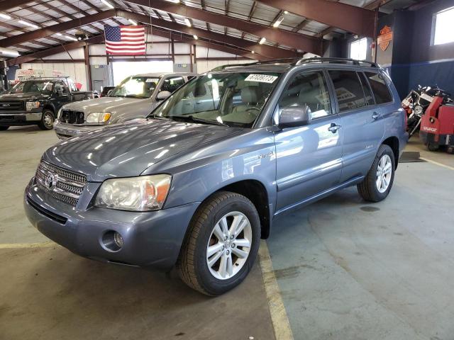 JTEEW21A670044176 - 2007 TOYOTA HIGHLANDER HYBRID BLUE photo 1