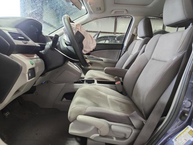 5J6RM3H55CL017144 - 2012 HONDA CR-V EX BLUE photo 7