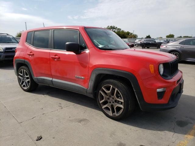 ZACNJCAB6MPM32268 - 2021 JEEP RENEGADE SPORT RED photo 4