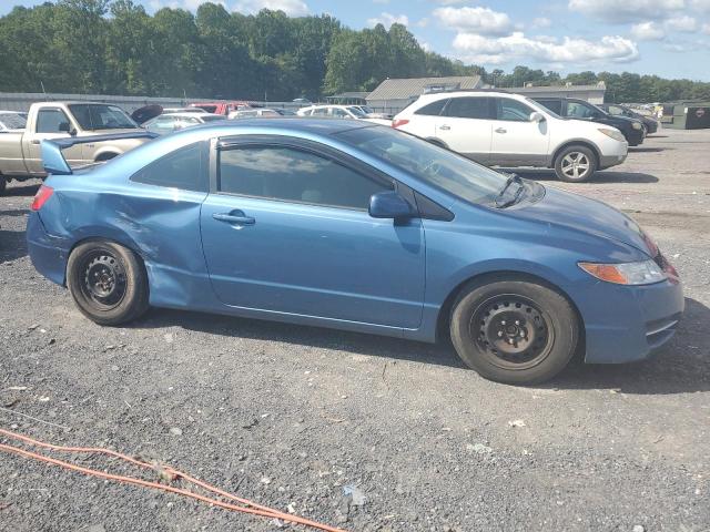 2HGFG12629H518036 - 2009 HONDA CIVIC LX BLUE photo 4