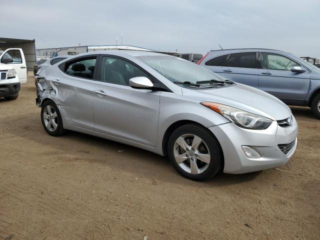 5NPDH4AE9CH145122 - 2012 HYUNDAI ELANTRA GLS SILVER photo 4