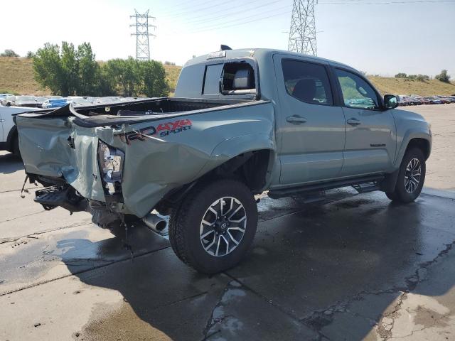 3TMCZ5AN3NM508980 - 2022 TOYOTA TACOMA DOUBLE CAB მწვანე ფოტო 3