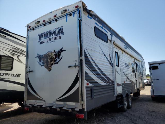 4X4FPTM29EP047989 - 2014 PUMA TRAILER WHITE photo 4