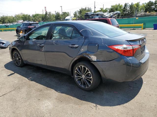 2T1BURHEXGC722822 - 2016 TOYOTA COROLLA L GRAY photo 2