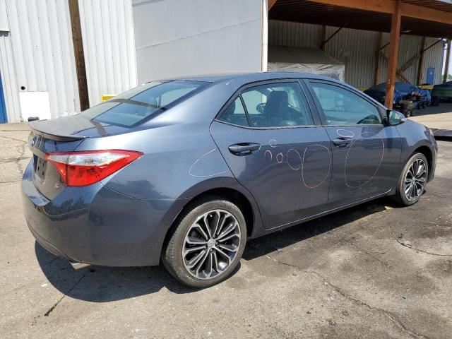 2T1BURHEXGC722822 - 2016 TOYOTA COROLLA L GRAY photo 3