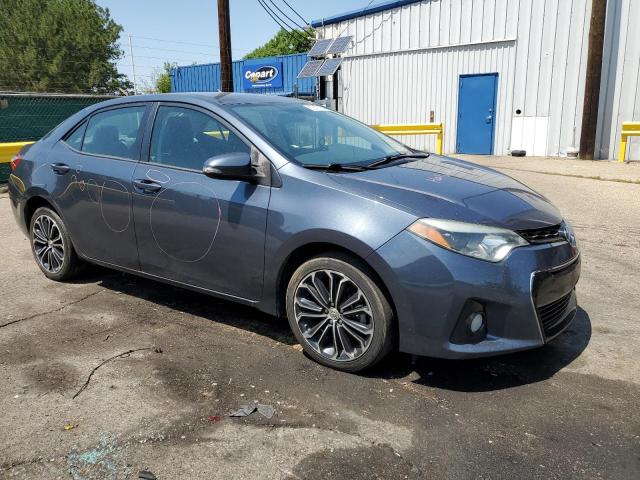 2T1BURHEXGC722822 - 2016 TOYOTA COROLLA L GRAY photo 4
