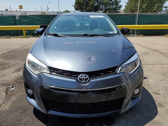 2T1BURHEXGC722822 - 2016 TOYOTA COROLLA L GRAY photo 5